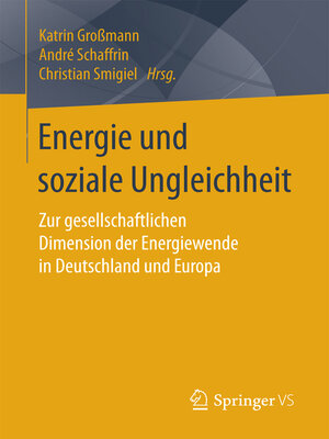 cover image of Energie und soziale Ungleichheit